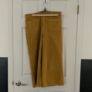 J. Crew Point Sur wide leg crop